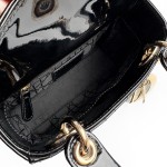 Dior Lady Dior Bag in Cannage Quilted Patent Leather